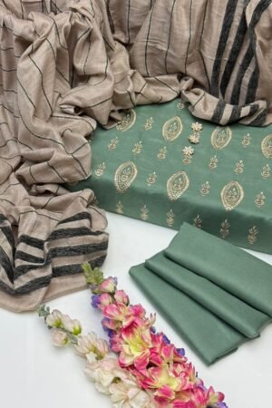 DHANAK BREEZE 3PC DRESS