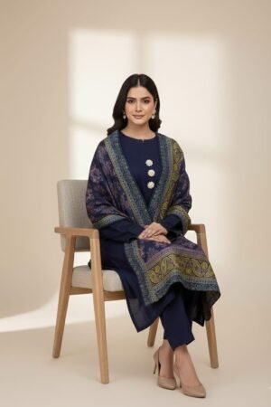 Heavy Winter Kasturi Shawl Suit – New Collection