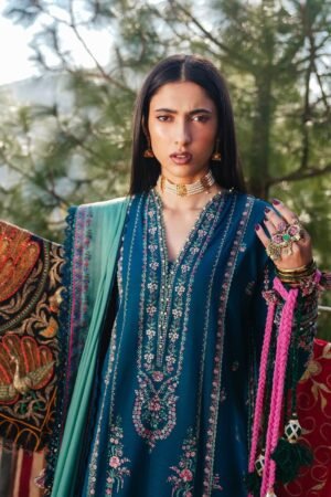 Premium Air-Jet Lawn Embroidered Suit